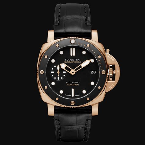 panerai submersible 42 replica|panerai underwater goldtech 42mm.